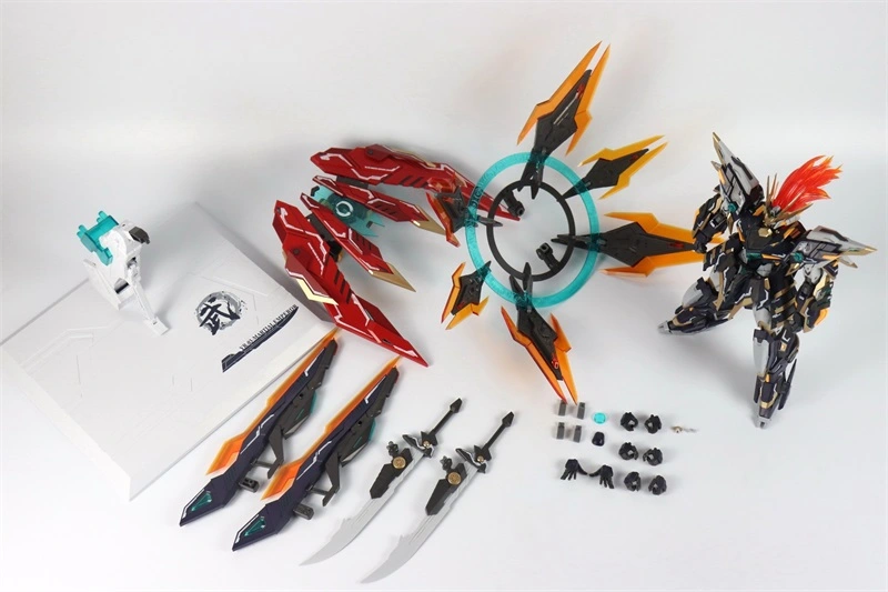 HiPlay SNAA Emperor – Mecha Musume 1:100, 22 Cm, 750 Pièces, Double Backpack, Base, Décalques, 15 Ans+