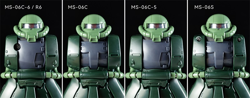 FangDaJing MS-06C-6/R6 ZAKU II GTO 1/72 TYPE C-6/R6