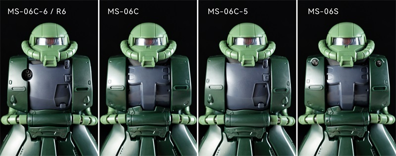 FangDaJing MS-06C-6/R6 ZAKU II GTO 1/72 TYPE C-6/R6