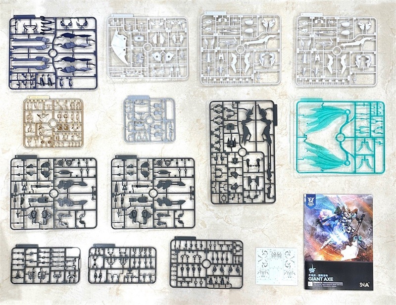 SNAA GIANT AXE LANCELOT SC-007 1/144 BE SC-005 The Round Table Knights