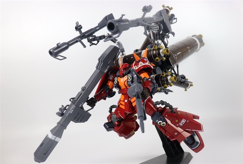 LEIEN MODEL PSYCHO ZAKU Ver.Ka 1/100 MG HIGH MOBILITY TYPE ZAKU II MS-06R GUNDAM THUNDERBOLT Ver.
