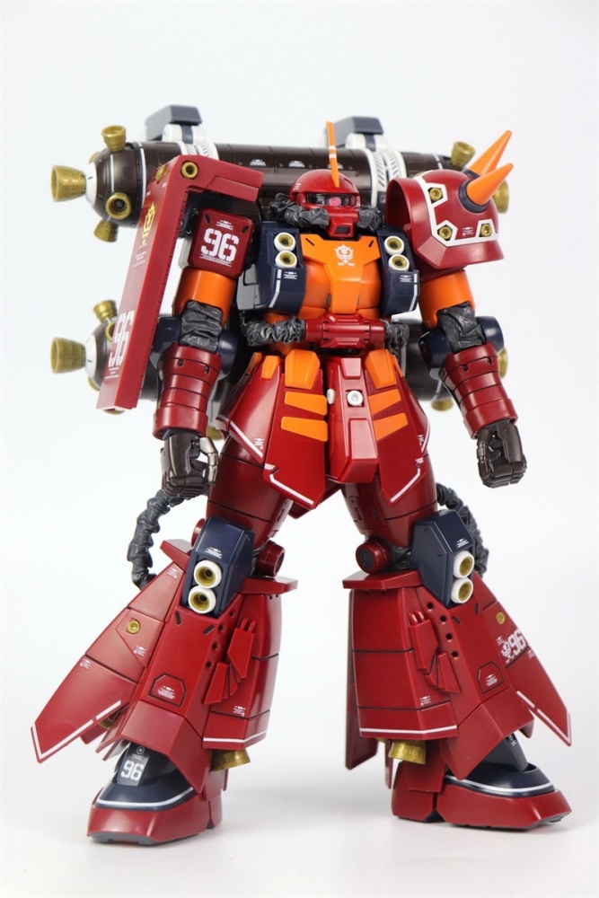 LEIEN MODEL PSYCHO ZAKU Ver.Ka 1/100 MG HIGH MOBILITY TYPE ZAKU II MS-06R GUNDAM THUNDERBOLT Ver.