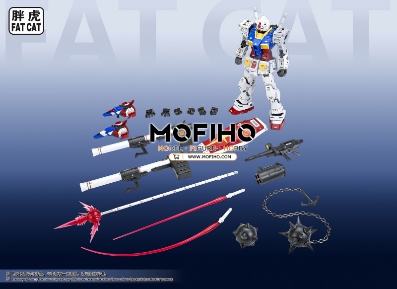 FAT CAT Gundam Ver.RG2.0 1/100 MG RX-78-2