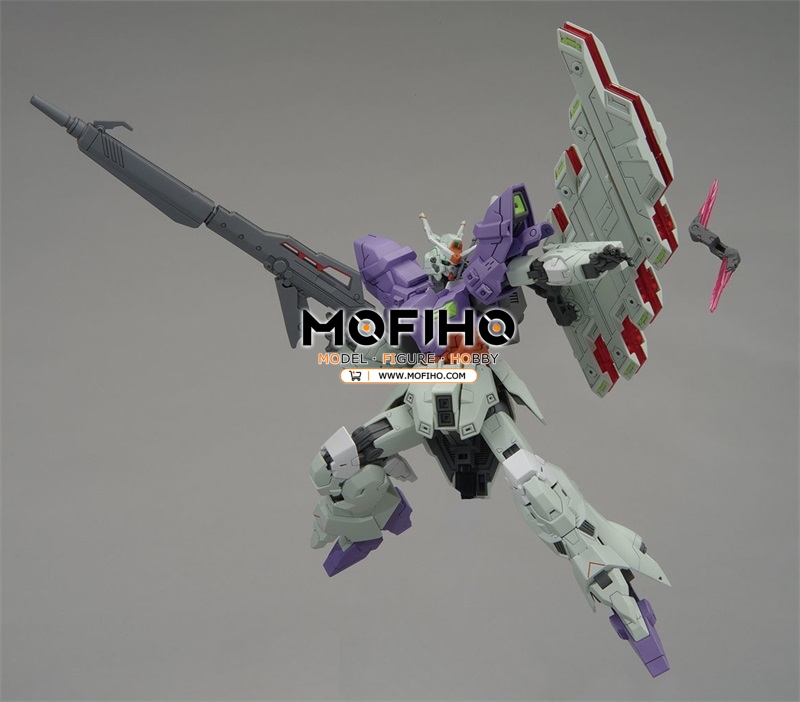 JVJIANG MOON GUNDAM 1/144 HG AMS-123X-X Long Rifle Equipped The