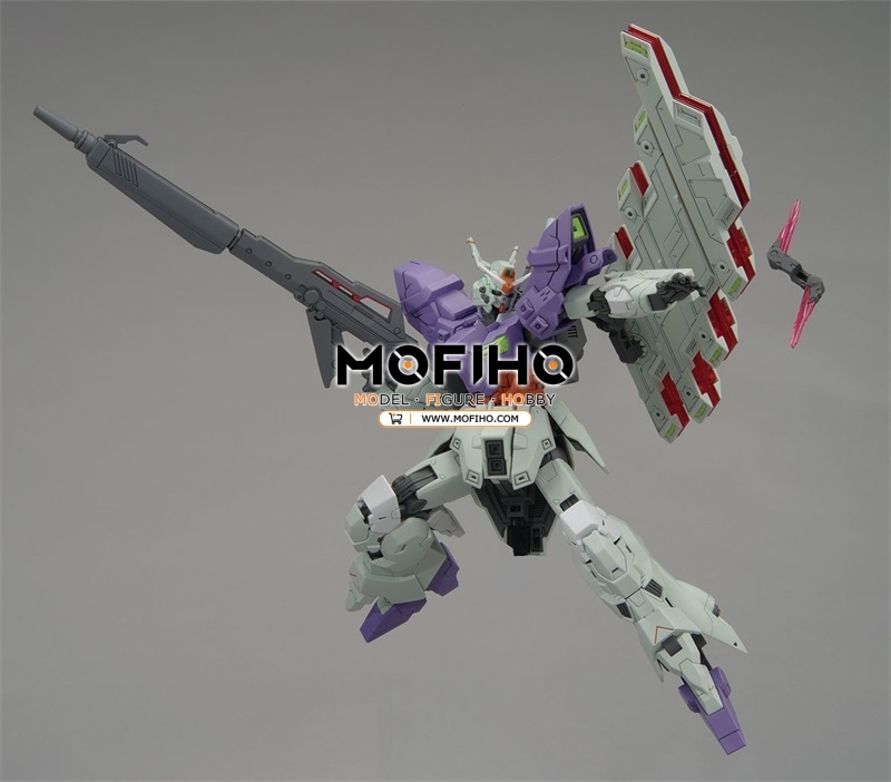 JVJIANG MOON GUNDAM 1/144 HG AMS-123X-X Long Rifle Equipped The Gundam Base Limited
