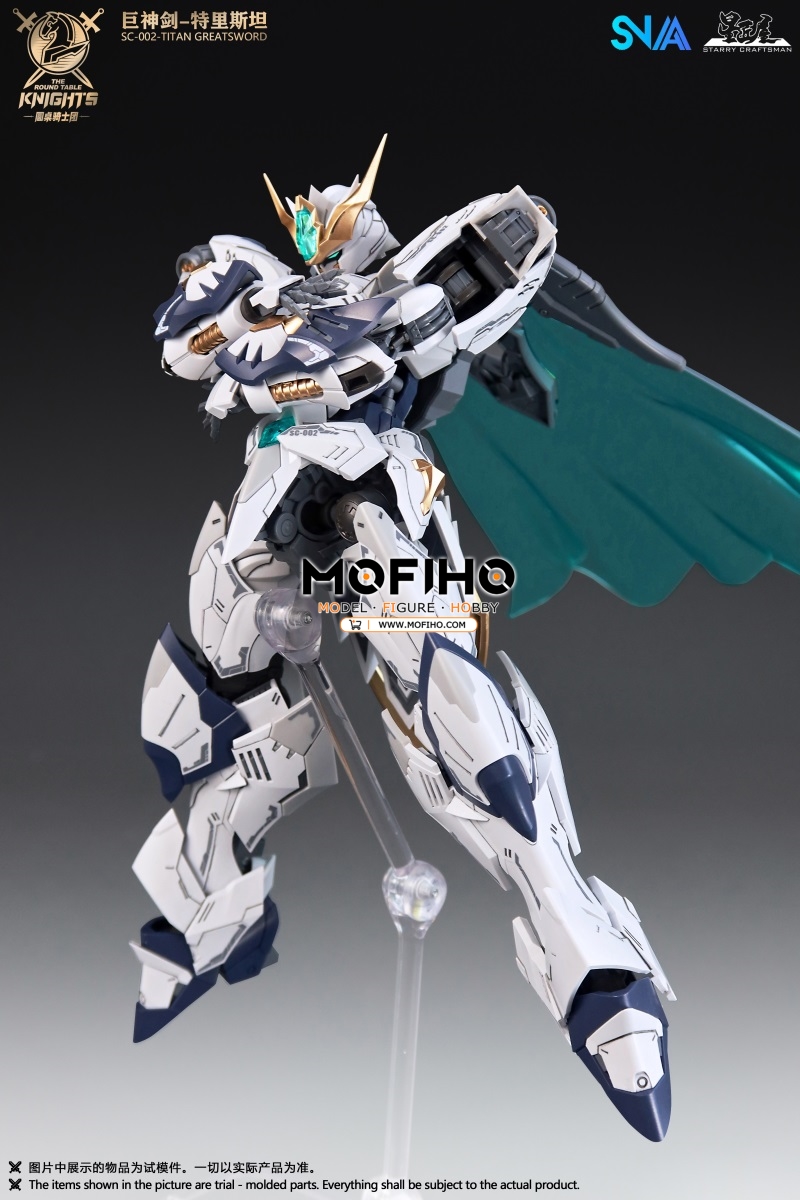 SNAA TITAN GREATSWORD TRISTAN 1/144 BE SC-002 The Round Table Knights
