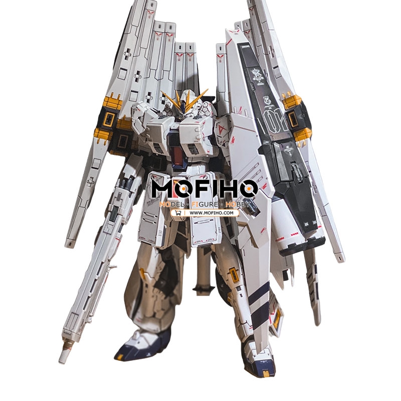 GAOGAO ν Gundam HWS 1/144 RG RX-93 RG32A