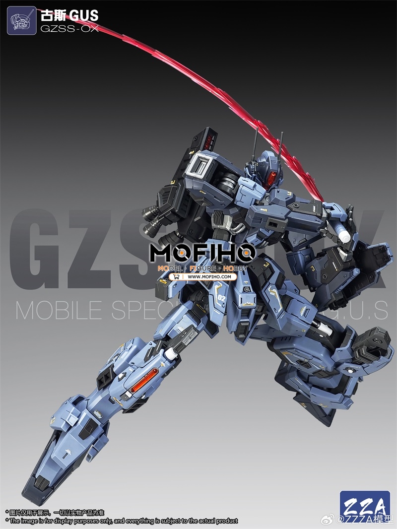 ZZA ZZA MODEL 1/100 GZSS-OX GUS グス 未組立 海外製プラモデル Model 1