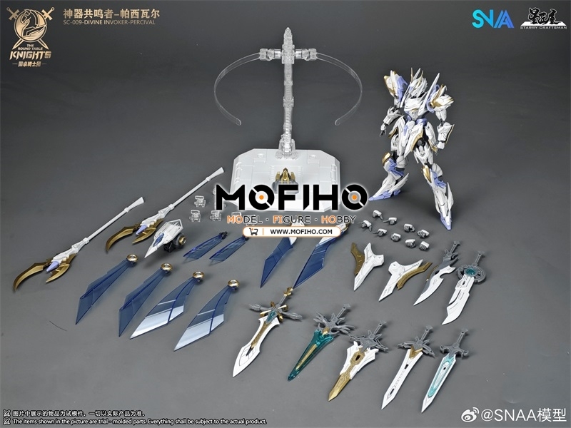 SNAA DIVINE INVOKER PERCIVAL 1/144 BE SC-009 The Round Table Knights