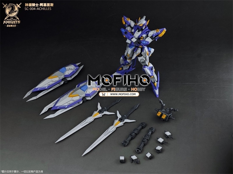 SNAA AEGIS KNIGHT ACHILLES 1/144 BE The Round Table Knights