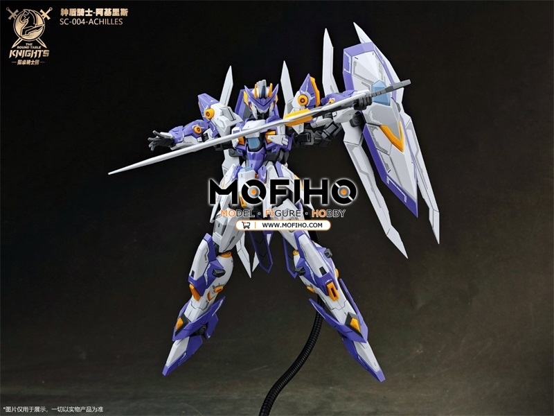 SNAA AEGIS KNIGHT ACHILLES 1/144 BE The Round Table Knights
