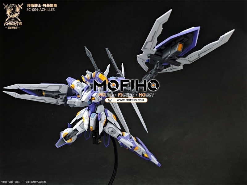 SNAA AEGIS KNIGHT ACHILLES 1/144 BE The Round Table Knights