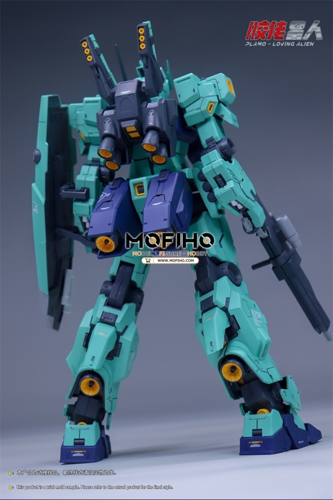 PLAMO LOVING ALIEN Jeda 1/100 MG RGM-88 Amuro Ray Use