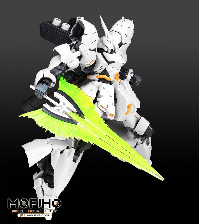 GAOGAO WHITE SAZABI 1/144 RG MSN-04[W]