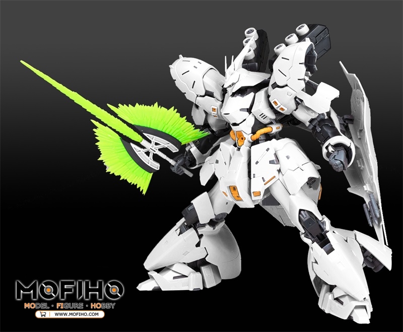 GAOGAO WHITE SAZABI 1/144 RG MSN-04[W]