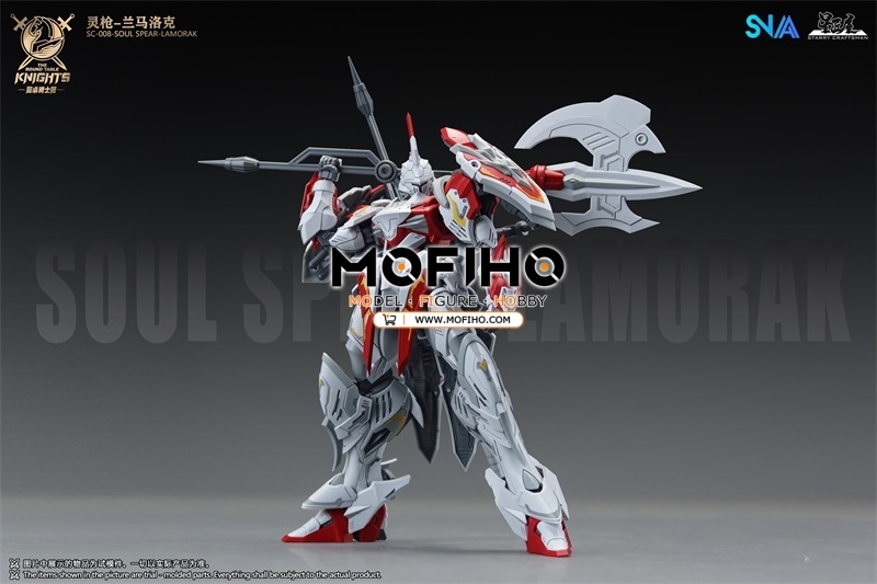 SNAA SOUL SPEAR LAMORAK 1/144 BE SC-008 The Round Table Knights