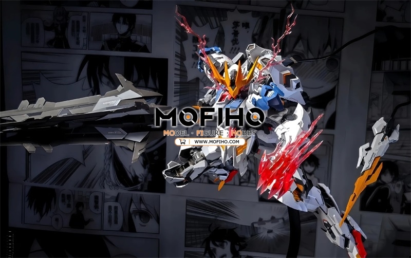 WOLF MODEL GUNDAM BARBATOS LUPUS REX Ver.Labzero 1/100 MG ASW-G-08