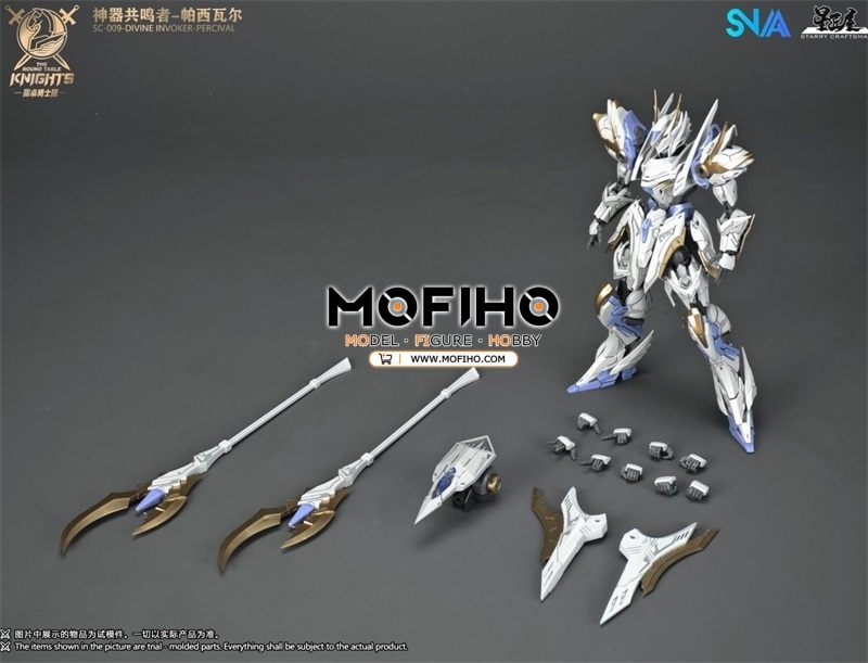 SNAA DIVINE INVOKER PERCIVAL 1/144 BE SC-009 The Round Table Knights