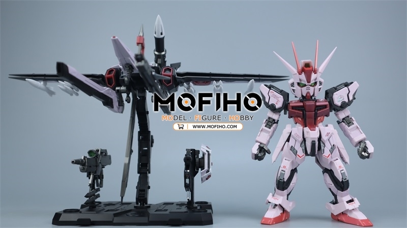 Strike Rouge Gundam Ootori MGSD MBF-02+EW454F Pre-painted Version