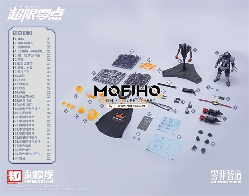 HEMOXIAN BAKI 1/100 MG EVO-0037 NUKES