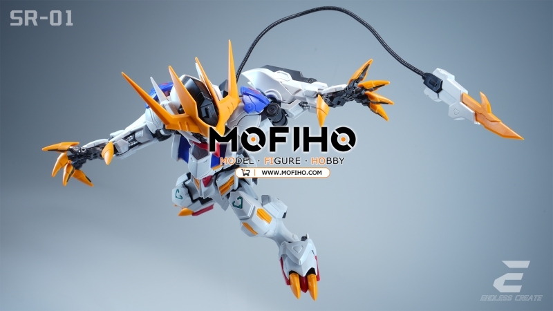 Endless Create BYAKI GUNDAM BARBATOS LUPUS REX MGSD SR-01 SURA-zero one