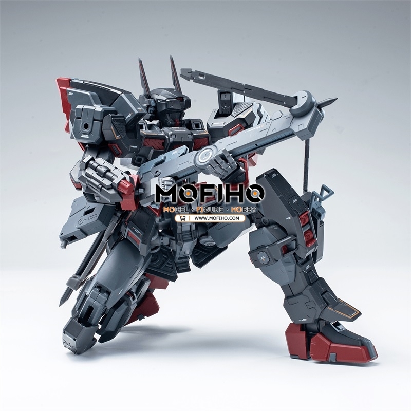 Frozen Metal THE THIRD KNIGHT FAMINE 1/100 MG RBO8-XR BLACK RIDER RX-80BR