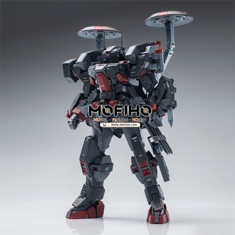 Frozen Metal THE THIRD KNIGHT FAMINE 1/100 MG RBO8-XR BLACK RIDER RX-80BR