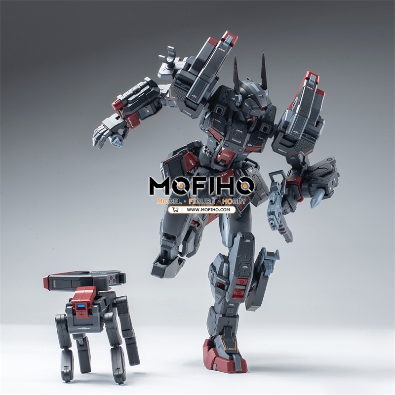 Frozen Metal THE THIRD KNIGHT FAMINE 1/100 MG RBO8-XR BLACK RIDER RX-80BR