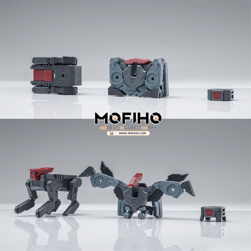 Frozen Metal THE THIRD KNIGHT FAMINE 1/100 MG RBO8-XR BLACK RIDER RX-80BR