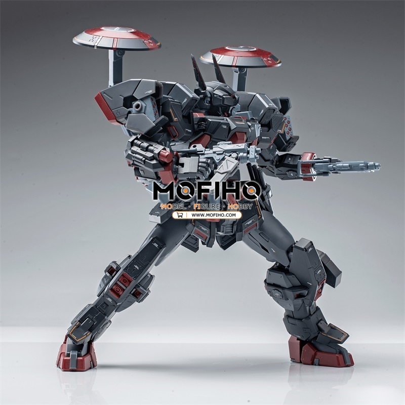 Frozen Metal THE THIRD KNIGHT FAMINE 1/100 MG RBO8-XR BLACK RIDER RX-80BR