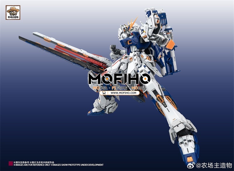 新品未組立Farmer's Creation 0093プラモデルキット Farmer's Creation‌ ν Gundam Ver.CMM 1/100 MG RX-93ff
