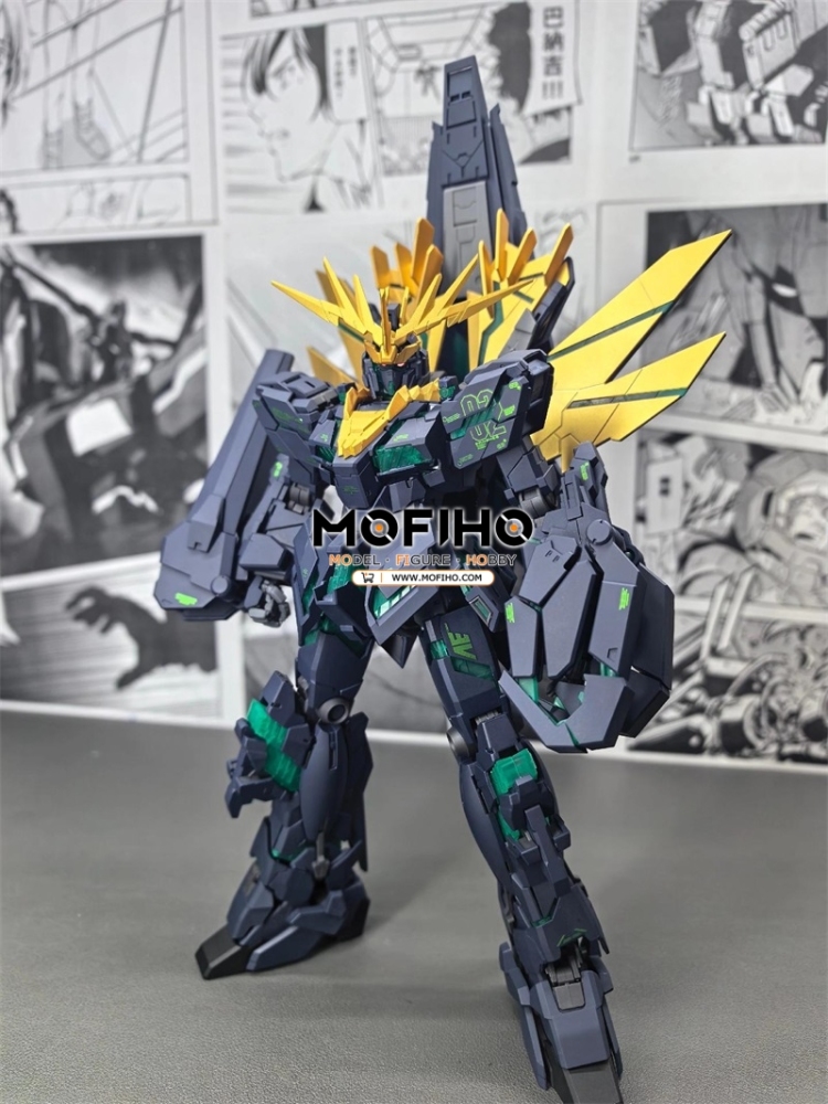 SHENSHOU 2207 MGEX Banshee Norn Unicorn Gundam 02 Ver.Ka 1/100 FINAL BATTLE RX-0