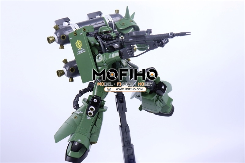 LEIEN MODEL ZAKU II + BIG GUN SET 1/100 MG MS-06 THUNDERBOLT Ver. ZG003