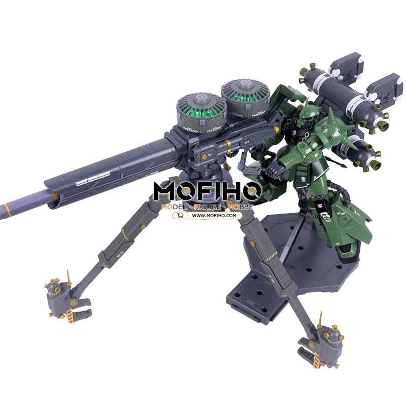 LEIEN MODEL ZAKU II + BIG GUN SET 1/100 MG MS-06 THUNDERBOLT Ver. ZG003