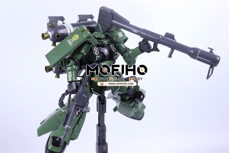 LEIEN MODEL ZAKU II + BIG GUN SET 1/100 MG MS-06 THUNDERBOLT Ver. ZG003