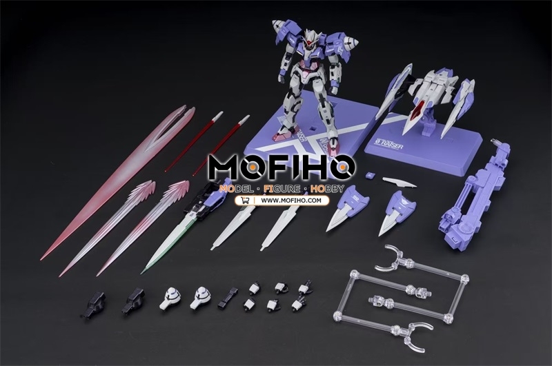 MENGHU MODEL 00 Raiser Gundam DESIGNER'S BLUE Ver. 1/100 MG GN-0000+GNR-010