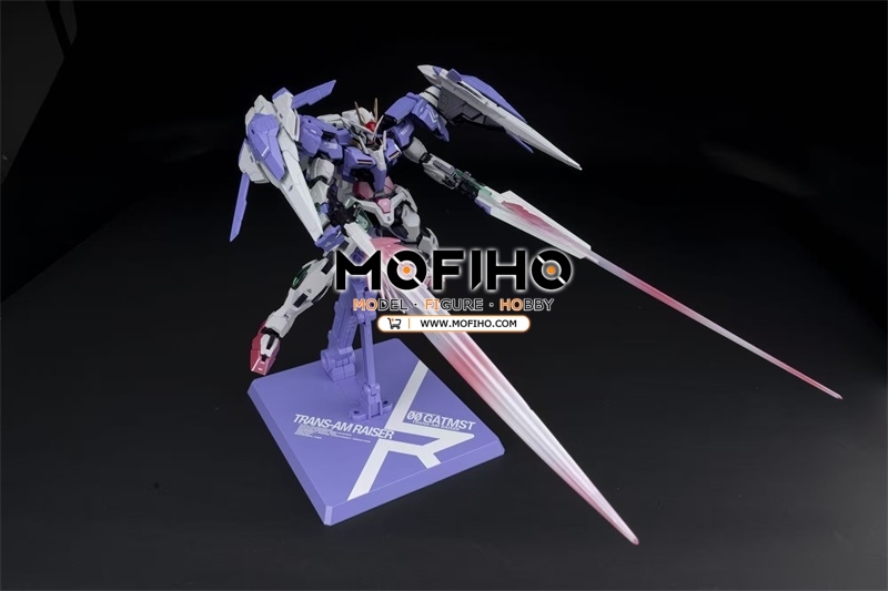 MENGHU MODEL 00 Raiser Gundam DESIGNER'S BLUE Ver. 1/100 MG GN-0000+GNR-010