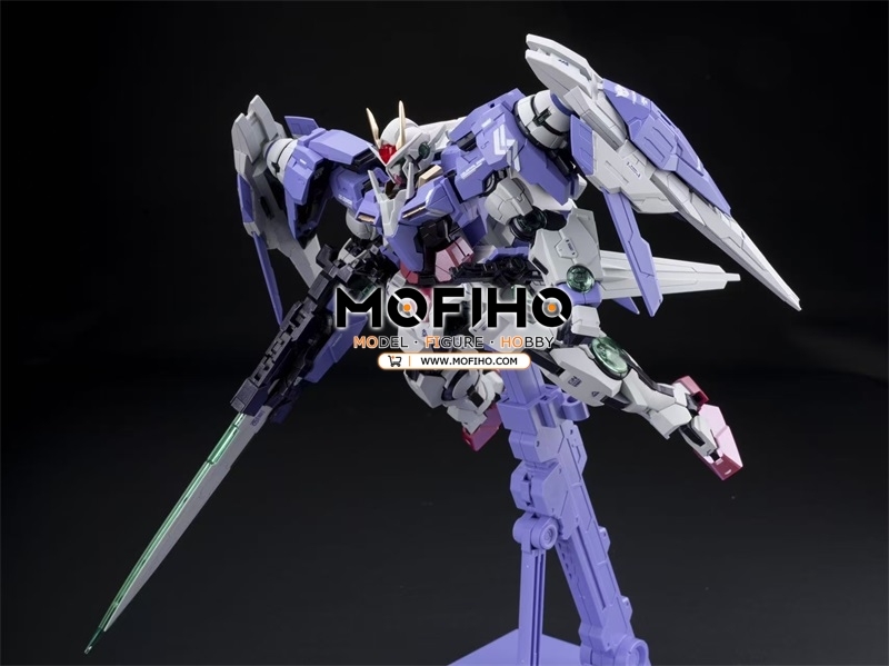 MENGHU MODEL 00 Raiser Gundam DESIGNER'S BLUE Ver. 1/100 MG GN-0000+GNR-010