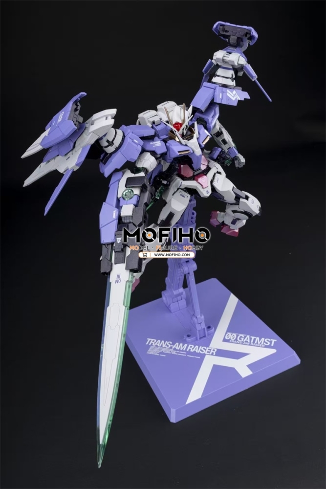 MENGHU MODEL 00 Raiser Gundam DESIGNER'S BLUE Ver. 1/100 MG GN-0000+GNR-010