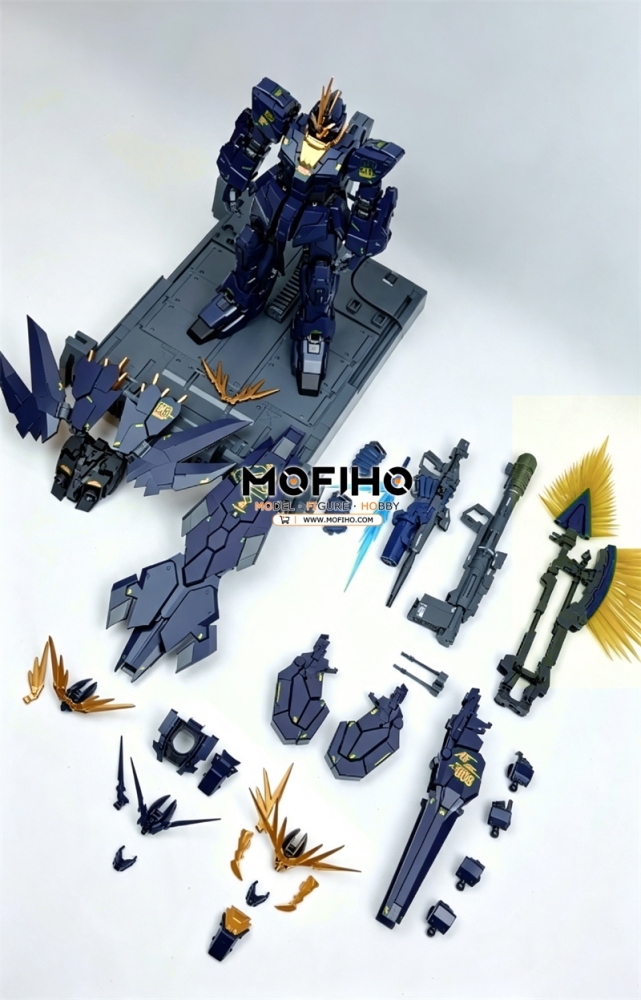 SHENSHOU 2207Y MGEX Banshee Norn Unicorn Gundam 02 Ver.Ka 1/100 RX-0