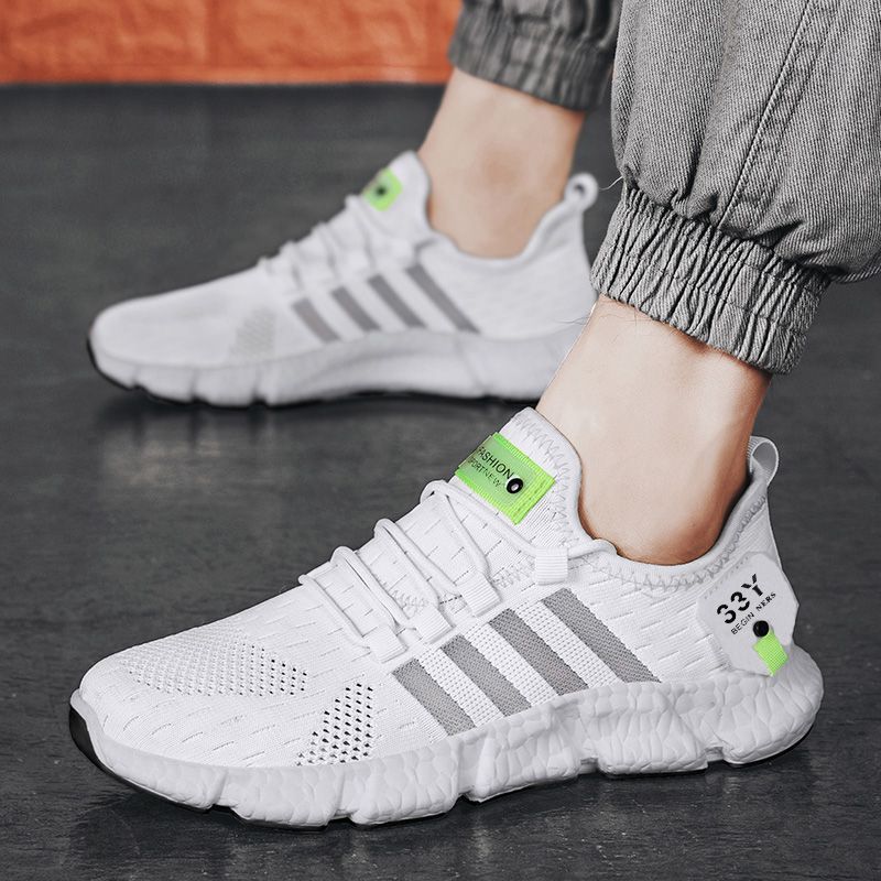 Sapatos casuais respiráveis ​​unissex masculinos tamanhos 34 a 43