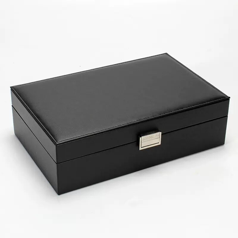 Alenvenew 2023 High-Grade Exquisite Large-Capacity Dust-Proof Necklace Ring Earrings Jewelry Storage box