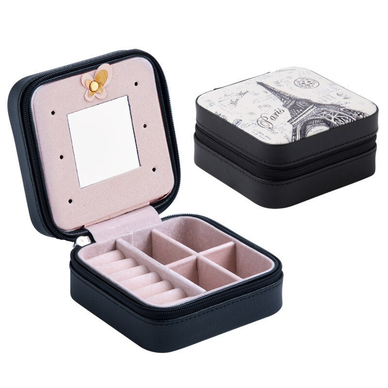 Alenvenew 2023 NEW Dustproof Jewelry Box for Women and Girls With Velvet Storage Earring Ring Necklace Bracelets