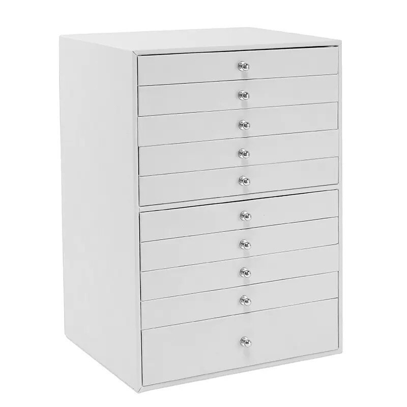 Anevenew 2023 New Super Large Capacity Ten Floor Premium Exquisite Light Luxury Jewelry Storage Cabinet