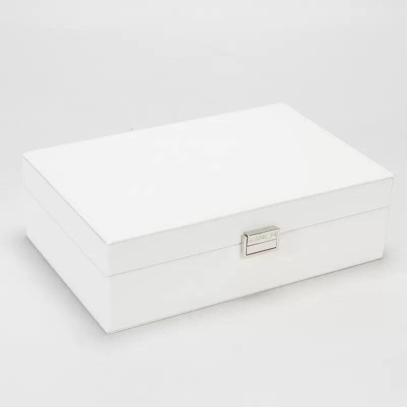 Alenvenew 2023 High-Grade Exquisite Large-Capacity Dust-Proof Necklace Ring Earrings Jewelry Storage box