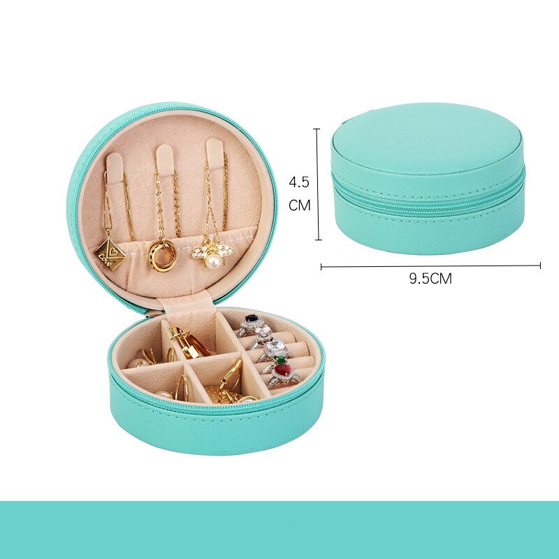 Alenvenew 2023 NEW Dustproof Jewelry Box for Women and Girls With Velvet Storage Earring Ring Necklace Bracelets