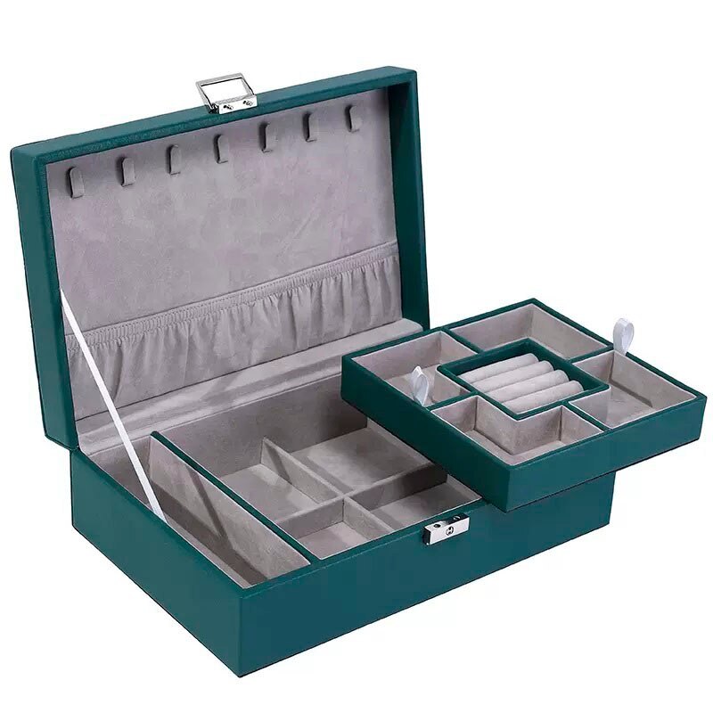 Alenvenew 2023 NEW Jewelry Box for Women and Girls With Velvet Dustproof  Storage Earring Ring Necklace Bracelets