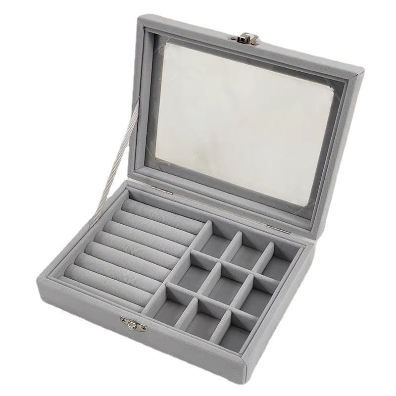 Alenvenew 2023 NEW Dustproof Jewelry Box for Women and Girls  With Velvet   Storage  Earring Ring Necklace Bracelets