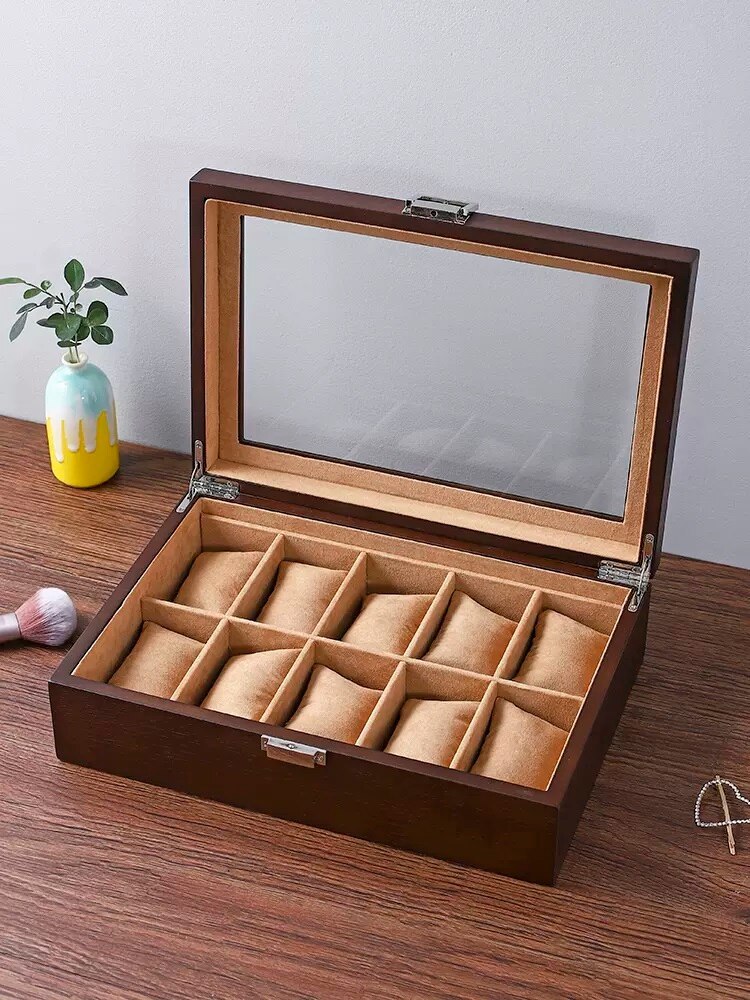 Anevenew 2023 Premium Exquisite Dustproof Bracelet Watch Home Arrangement Display Storage Box