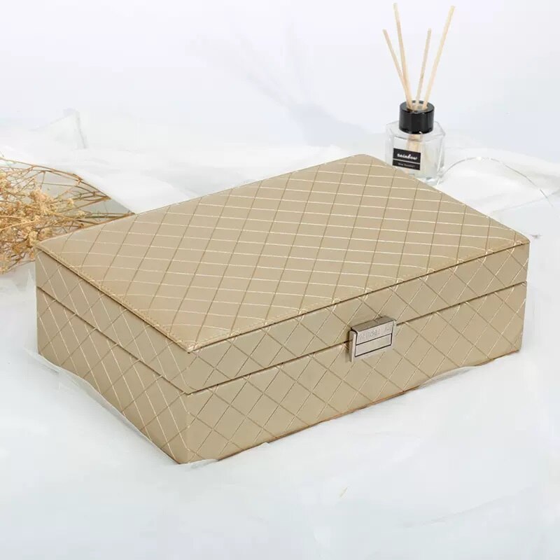 Alenvenew 2023 NEW Jewelry Box for Women and Girls With Velvet Dustproof  Storage Earring Ring Necklace Bracelets
